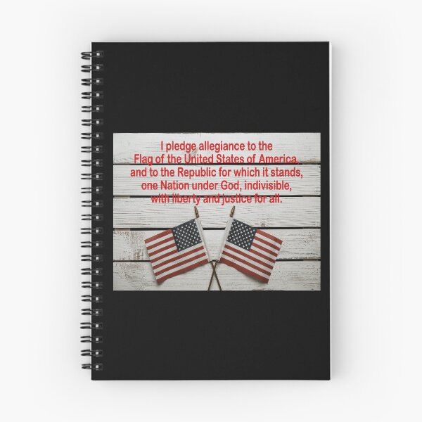 Item preview, Pledge of Allegiance: America, USA, patriot, patriotic, decor, accent piece, gift idea designed and sold by Becky Hunter.