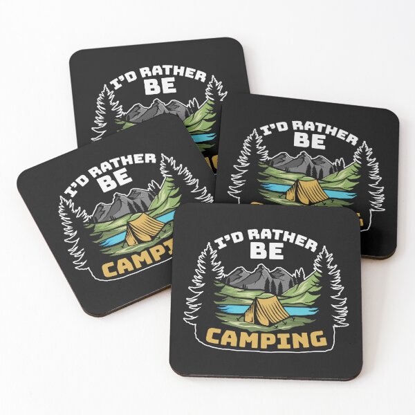 Item preview, I'd rather be camping designed and sold by Make-My-Fun.