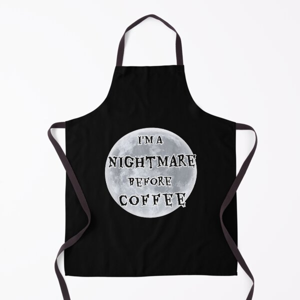 Item preview, I'm A Nightmare Before Coffee Full Moon Design designed and sold by doriaali.