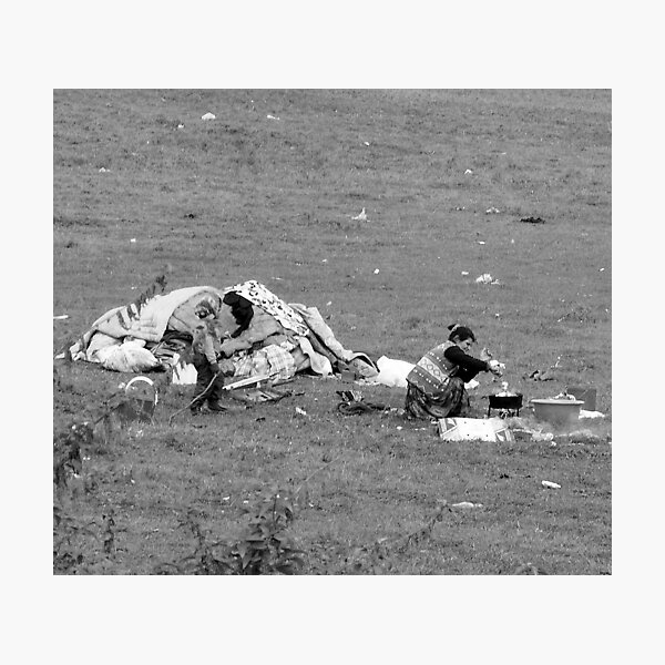 PREPEARING THE MEEL Photographic Print