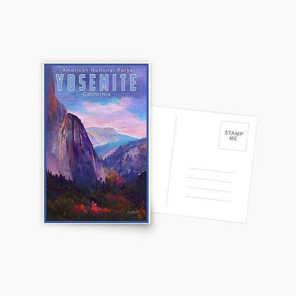 Item preview, Adventure California Travel Yosemite National Park designed and sold by CattlettArt.