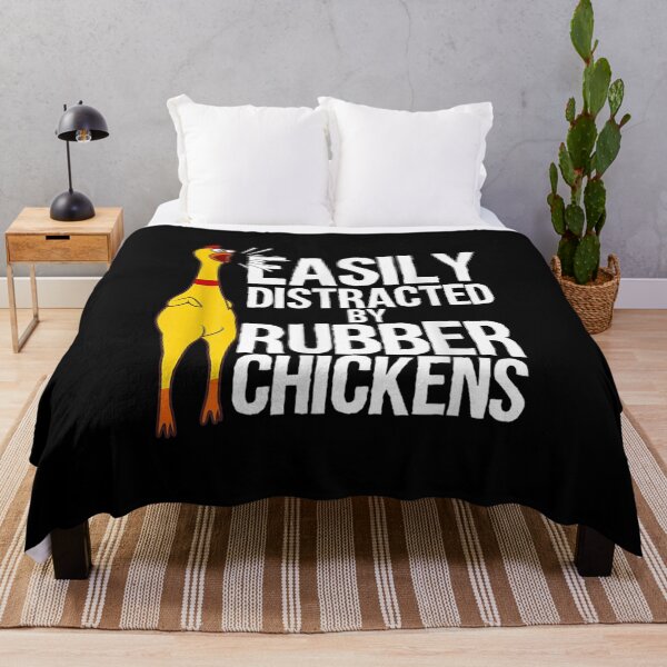 Item preview, Funny Easily Distracted Rubber Chicken Gift Cool Bird Lover designed and sold by doriaali.