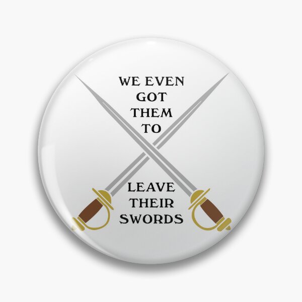 Item preview, We Even Got Them To Leave Their Swords, How I Met Your Father designed and sold by CurrantJam.