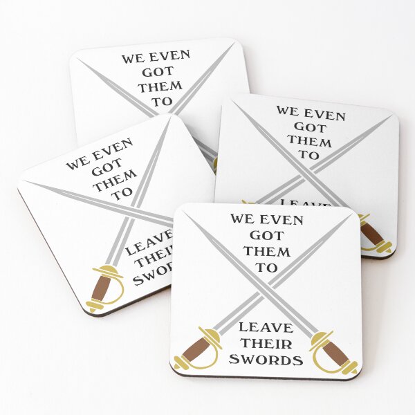 Item preview, We Even Got Them To Leave Their Swords, How I Met Your Father designed and sold by CurrantJam.