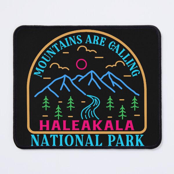 Item preview, Haleakala national park - line art designed and sold by Nature-mark.