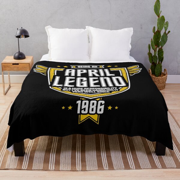 Item preview, Being An April Legend Is a Huge Responsibility designed and sold by TeeTimeShirts.