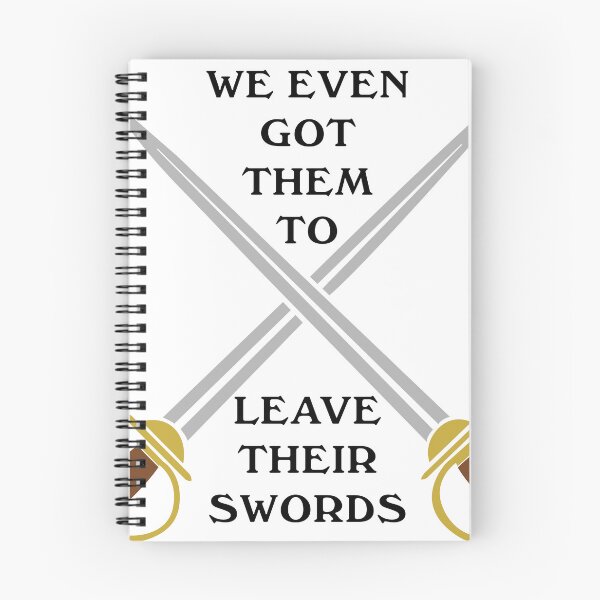 Item preview, We Even Got Them To Leave Their Swords, How I Met Your Father designed and sold by CurrantJam.