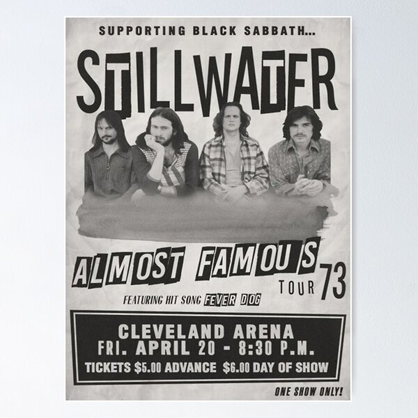 Item preview, Almost Famous Stillwater designed and sold by khayalansemata.