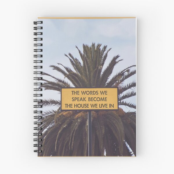 Item preview, The words we speak become the house we live in designed and sold by mensijazavcevic.