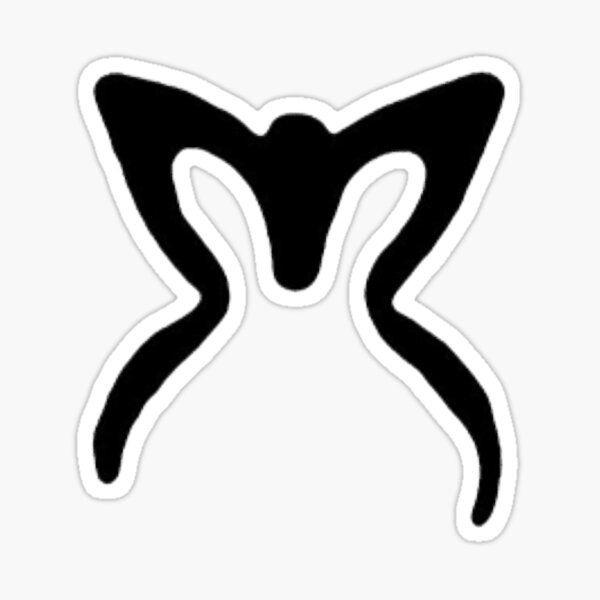 Logotipo de Motomami Pegatina