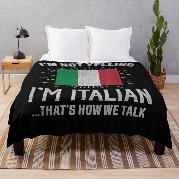Item preview, Vintage I'm Not Yelling I'm Italian, That's How We Talk designed and sold by DeborahElli.