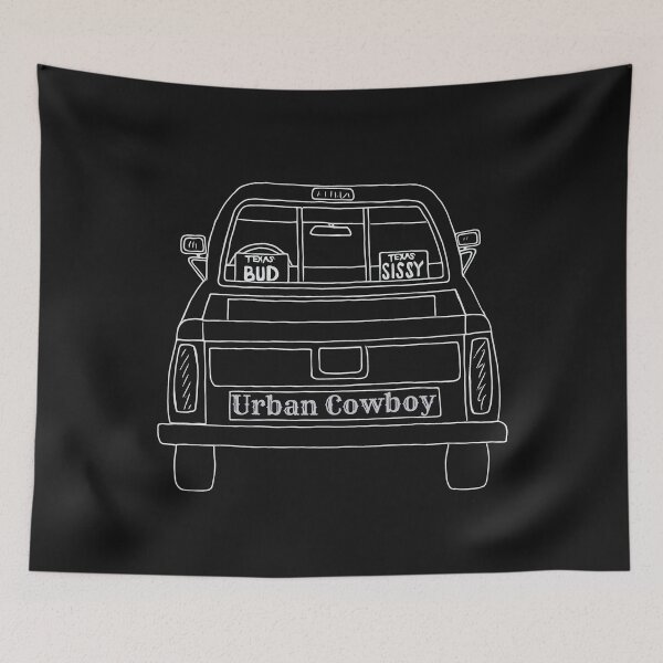 Item preview, Urban Cowboy Truck, Bud & Sissy Plates designed and sold by dmbdana.