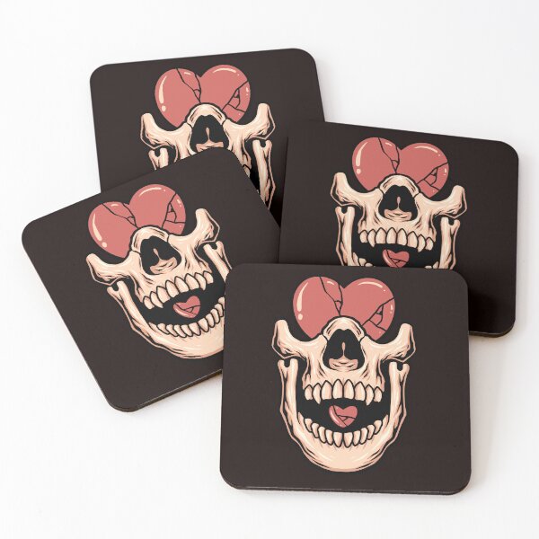 Item preview, Heart skull designed and sold by Tonickay.