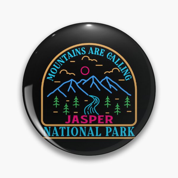 Item preview, Jasper national park - line art designed and sold by Nature-mark.