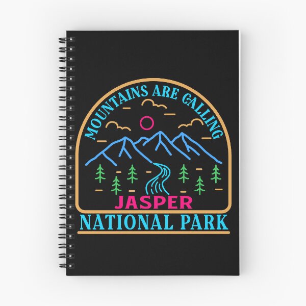 Item preview, Jasper national park - line art designed and sold by Nature-mark.