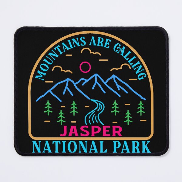 Item preview, Jasper national park - line art designed and sold by Nature-mark.