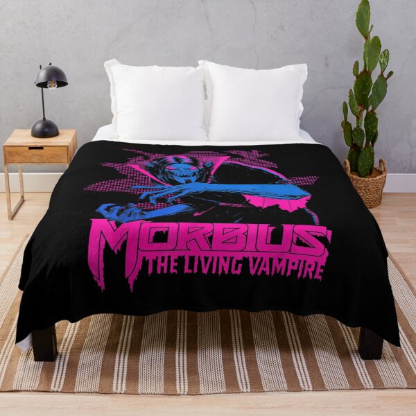 Item preview, Morbius The Living Vampire Neon Comic Portrait designed and sold by ickiRoseannOchs.