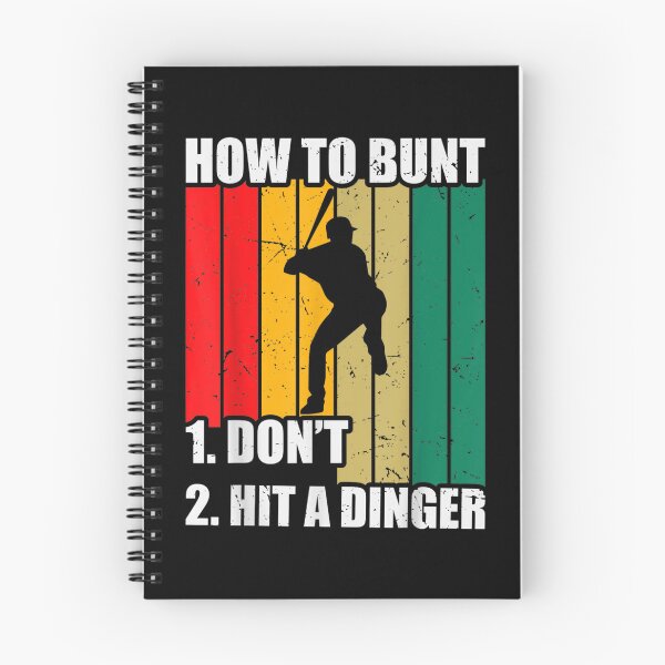 Item preview, How To Bunt 1 Dont 2 Hit A Dinger Mom Dad Men Women Funny  designed and sold by terrycar.