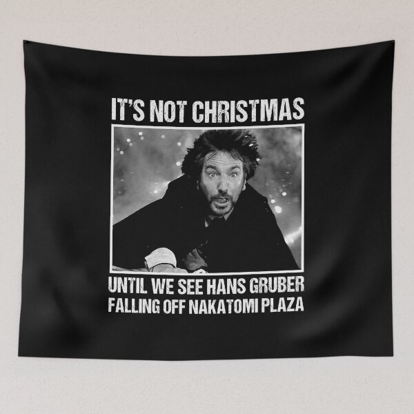 Item preview, Hard It's Not Christmas Gift Fan designed and sold by MirjamBizjak.