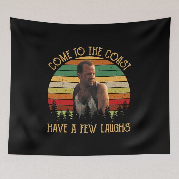 Item preview, John Mcclane Come To The Coast Have A Few Laughs designed and sold by MirjamBizjak.