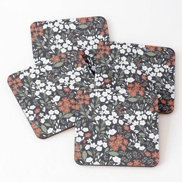Item preview, Plumbago Flower Pattern designed and sold by Insvy Design Studio.