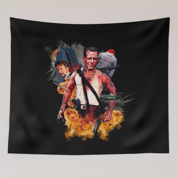 Item preview, John Mcclane Come To The Coast Have A Few Laughs designed and sold by MirjamBizjak.