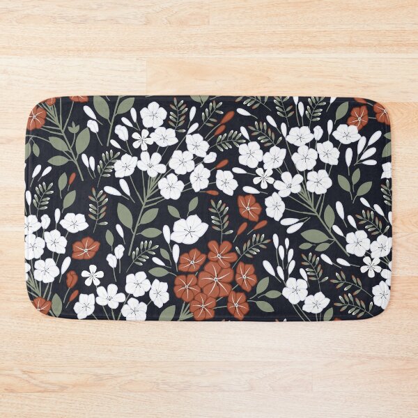 Item preview, Plumbago Flower Pattern designed and sold by Insvy Design Studio.
