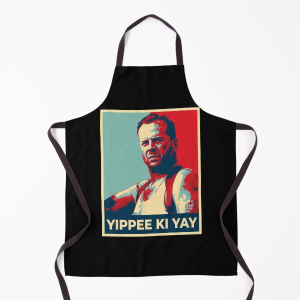 Item preview, Retro Yippee Ki Yay Pop Art Portrait designed and sold by MirjamBizjak.