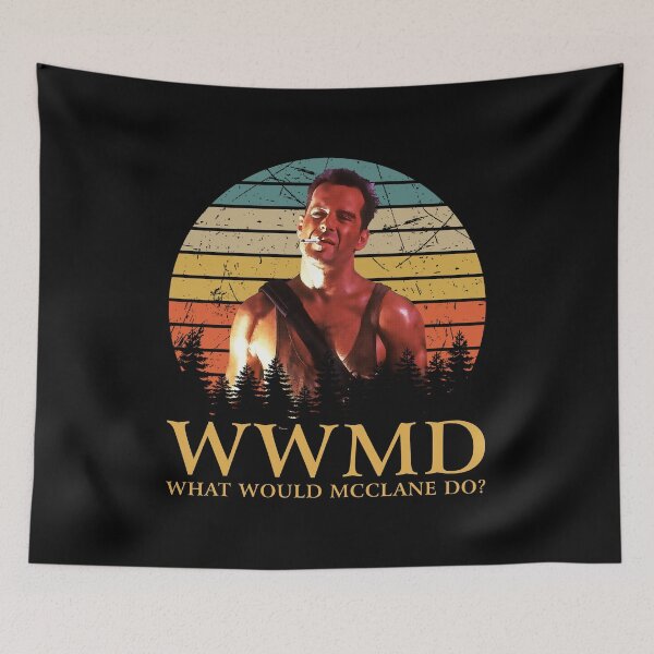 Item preview, WWMD What Would MCCLANE Do designed and sold by MirjamBizjak.