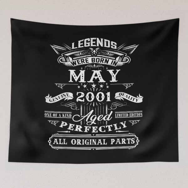 Item preview, 21st Birthday Gift For Legends Born May 2001 21 Years Old  designed and sold by terrycar.