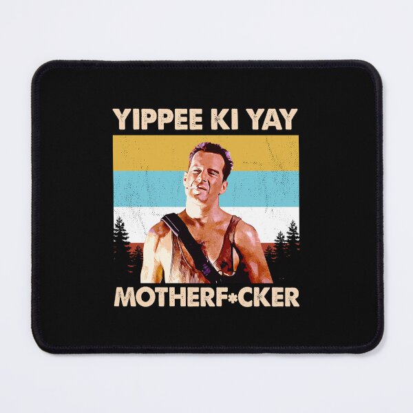 Item preview, Yippee Ki Yay Motherfucker Retro designed and sold by MirjamBizjak.
