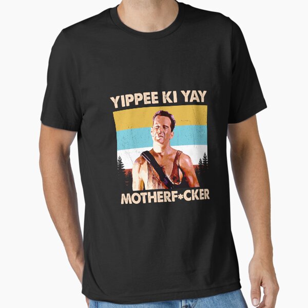 Item preview, Yippee Ki Yay Motherfucker Retro designed and sold by MirjamBizjak.