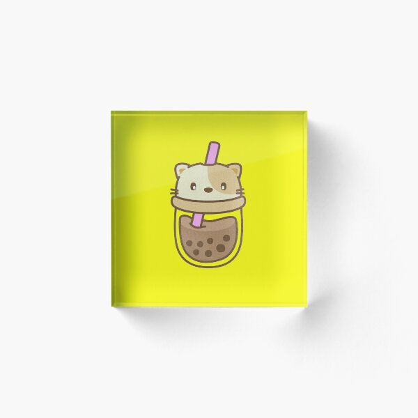Artikelvorschau, Boba Cat Nettes Geschenk für Boba Milk Tea Lover entworfen und verkauft von catprograming.