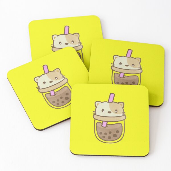 Item preview, Boba Cat Cute Gift For Boba Milk Tea Lover designed and sold by catprograming.