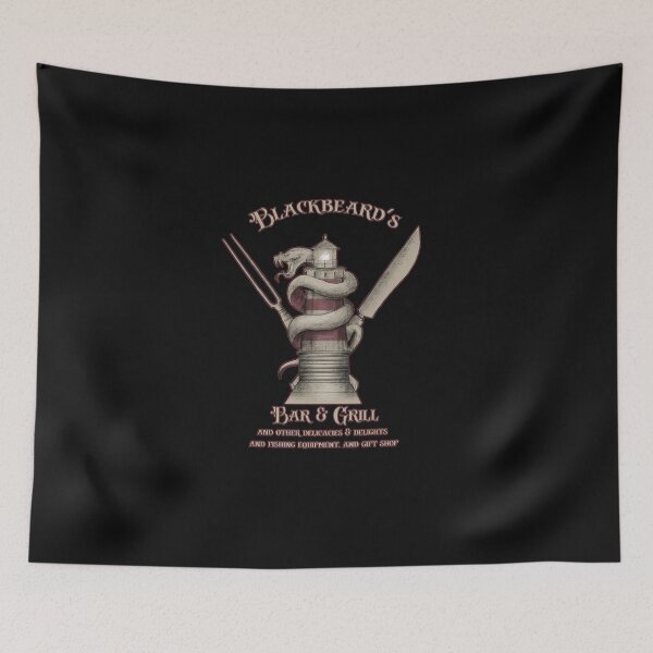 Item preview, Blackbeard's Bar & Grill designed and sold by Mutantspood.