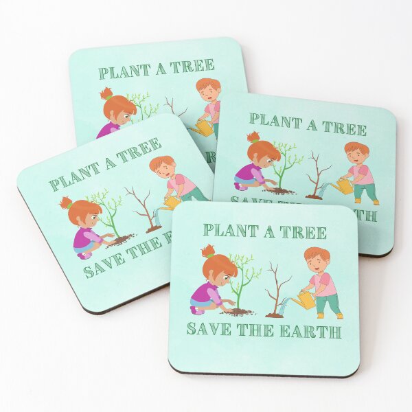 Item preview, Plant A Tree Save The Earth Green Design  designed and sold by debmund.