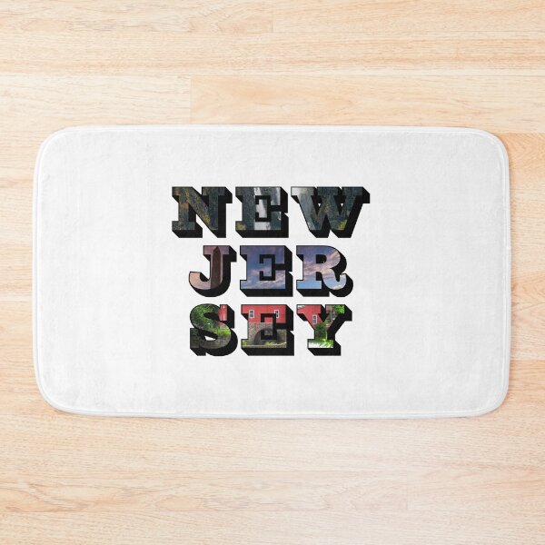 Item preview, New Jersey w/ National Landmarks designed and sold by Pajamurai.