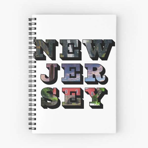 Item preview, New Jersey w/ National Landmarks designed and sold by Pajamurai.