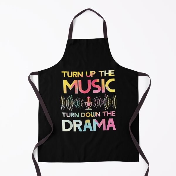 Item preview, Turn Up The Music Turn Down The Drama Headphone Speaker Dj  designed and sold by terrycar.