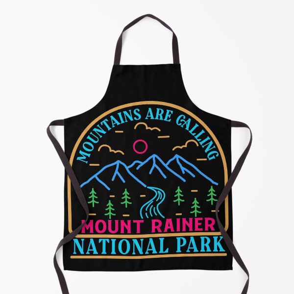 Item preview, Mount rainer national park - line art designed and sold by Nature-mark.