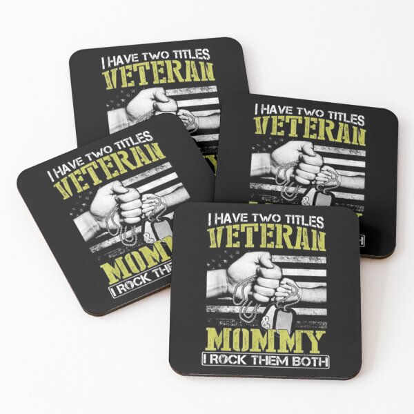 Item preview, I Have Two Titles Veteran And Mommy I Rock Them Both  designed and sold by terrycar.