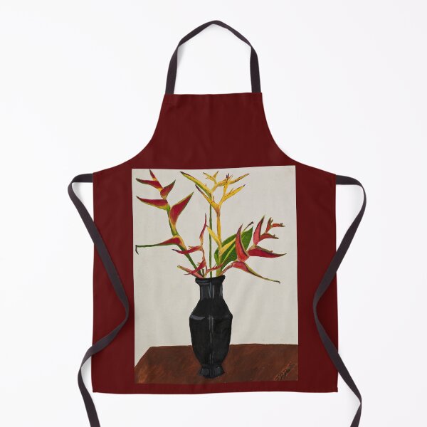 Item preview, Heliconia in black vase designed and sold by JDLPaintings.