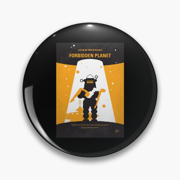 Artikelvorschau, No415 - Affiche du film minimal de la planète interdite Impression sur toile entworfen und verkauft von RogerLehman.