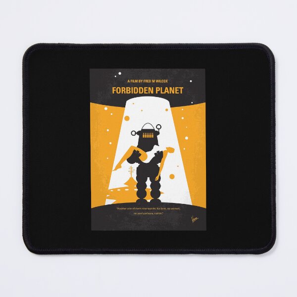 Item preview, No415 - Affiche du film minimal de la planète interdite Impression sur toile designed and sold by RogerLehman.
