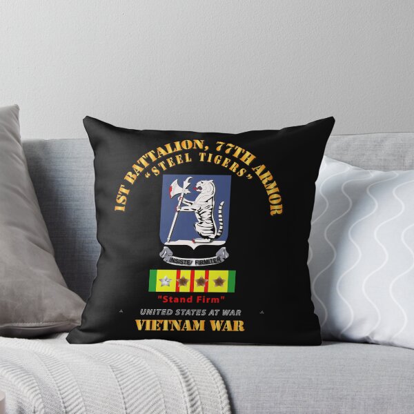 Item preview, Army - 1st Bn 77th Armor w 8 VN Campaign Stars designed and sold by Military Insignia Products.
