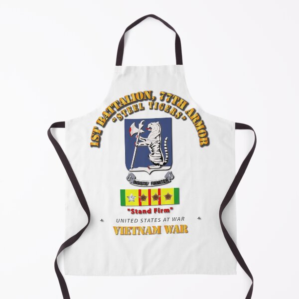 Item preview, Army - 1st Bn 77th Armor w 8 VN Campaign Stars designed and sold by Military Insignia Products.