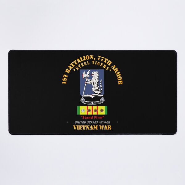 Item preview, Army - 1st Bn 77th Armor w 8 VN Campaign Stars designed and sold by Military Insignia Products.