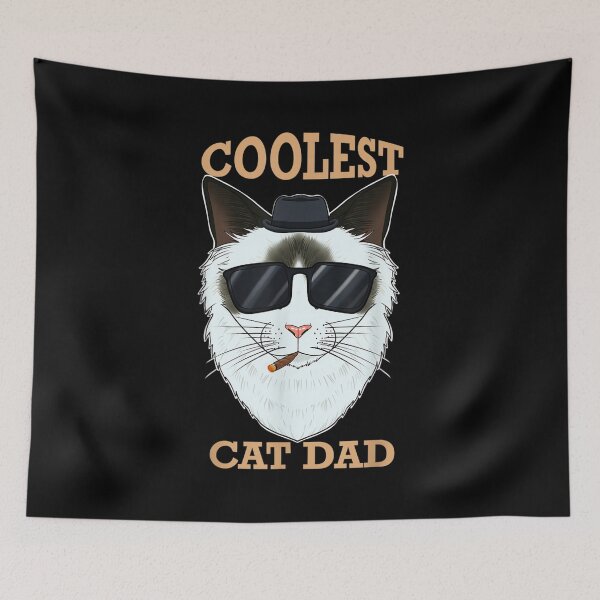 Item preview, Coolest Cat Dad I Ragdoll Cat Dad I Ragdoll Cat  designed and sold by terrycar.
