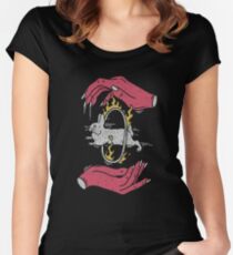 Save The Rabbit Women's Fitted Scoop T-Shirt