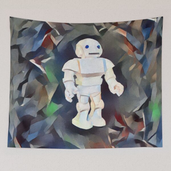 Item preview, Robot graffiti designed and sold by Creative fashion Mix.